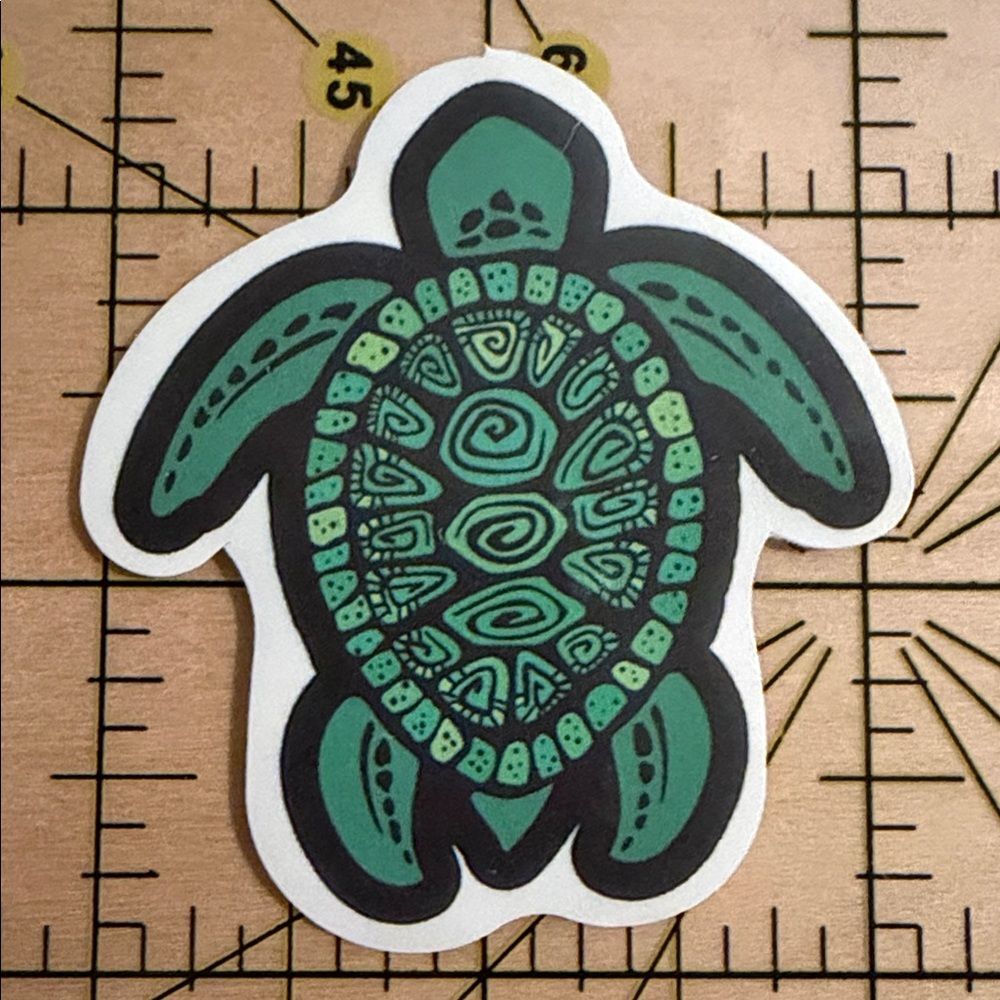 💜13/$13 +Bundle Sticker Sale | Turtle Animal Waterproof Sticker